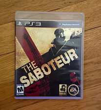 The Saboteur (Sony PlayStation 3, 2009) NTSC-U/C M-Rated Action Adventure