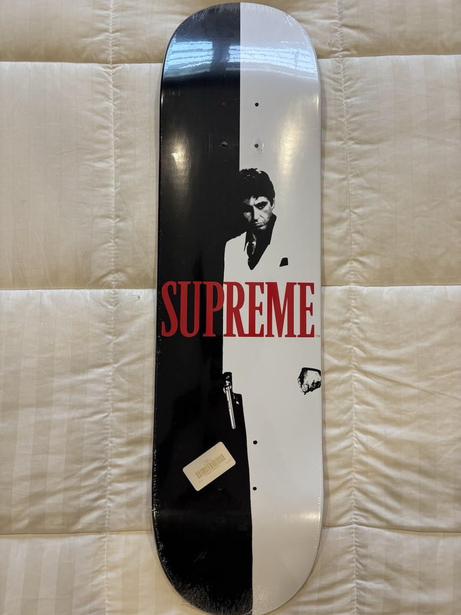 スケートボード Supreme - Supreme Scarface Split Skateboard Supreme Scarface Split Skateboard Art Deck by Supreme Black