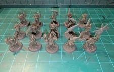 Plaguebearers X15 With Command Metal Nurgle Chaos Daemons Citadel OOP Warhammer