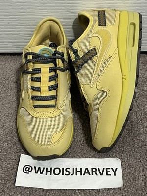 Nike Air Max 1 Travis Scott Saturn Gold Size 5.5 Cactus Jack DO9392-700