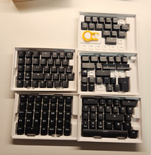Glorious GPBT Backlit Keycaps Black Open - Box / New 