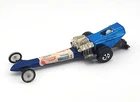 Vintage 1970 Mattel Hot Wheels Blue Tom McEwen Mongoose I Dragster #1