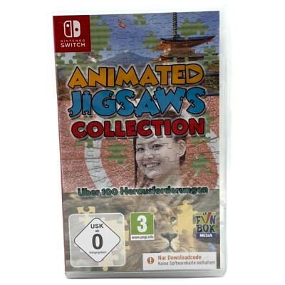 Animated Jigsaws Collection   Nintendo Switch | Downloadcode in Box | Neu