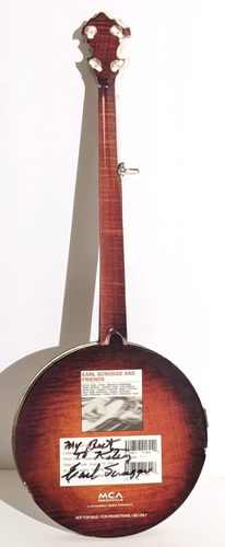 RARE Earl Scruggs Signed Gibson Banjo MCA Promo Pete +Kitsy Kuykendall Music HOF - Picture 19 of 23