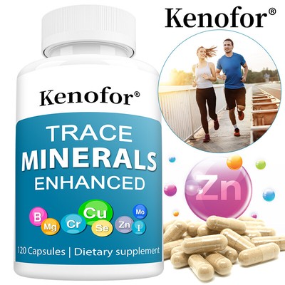 Trace Minerals Enhanced Complex - Immune System Support, Boost Metabolism Health