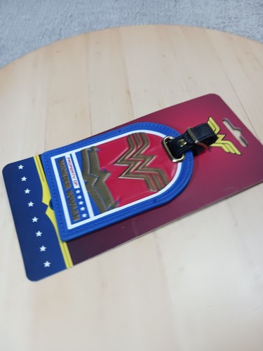 Bioworld DC Comics Wonder Woman Luggage Tag For Suitcases Travel Bag - Picture 4 of 12