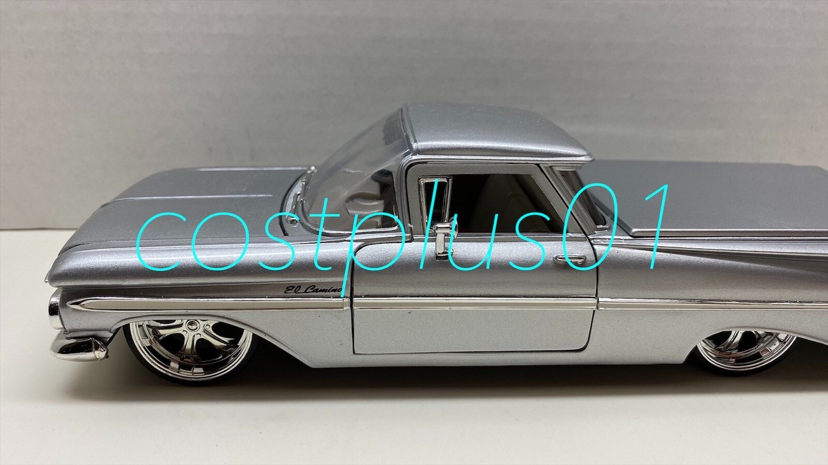 JADA DUB CITY 1959 CHEVY EL CAMINO 1:24 SILVER ** | eBay