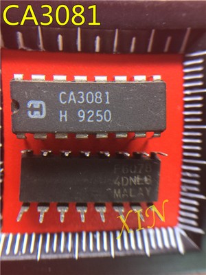 5 Stück CA3081 Transistor-Array – DIP-16, 16V, 100mA, 500mW, Für Schaltungen & Verstärker