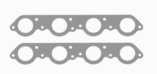PAIR of 3/8" thick 304ss Header Flanges For CID Raised Port LS Heads- CID Heads