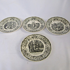 4 assiettes parlantes jeanne