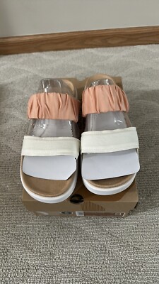 Koolaburra by UGG Womens Size 9 Tayla Slide Double Strap Sandals Shoes 1142911