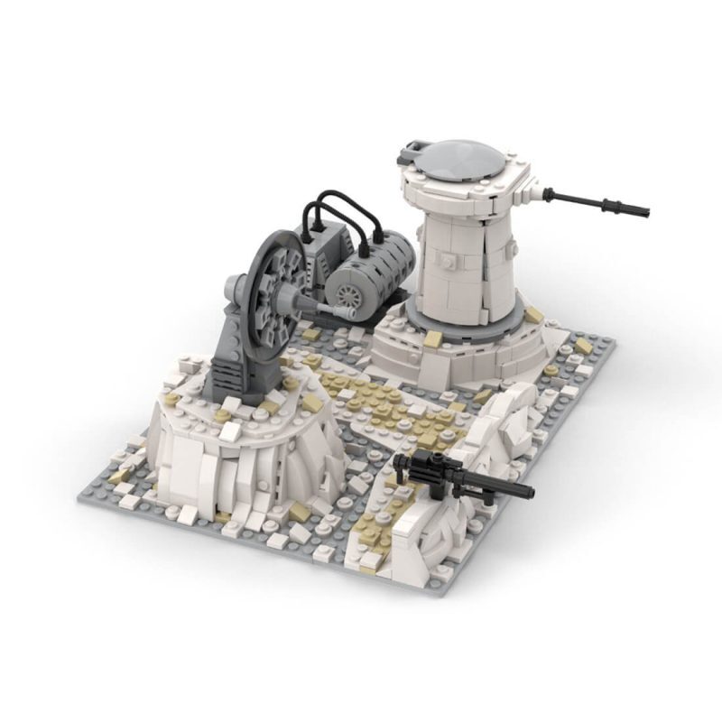 MOC-150680 Sci-Fi Space Wars Artillery Model 960 Pieces Good