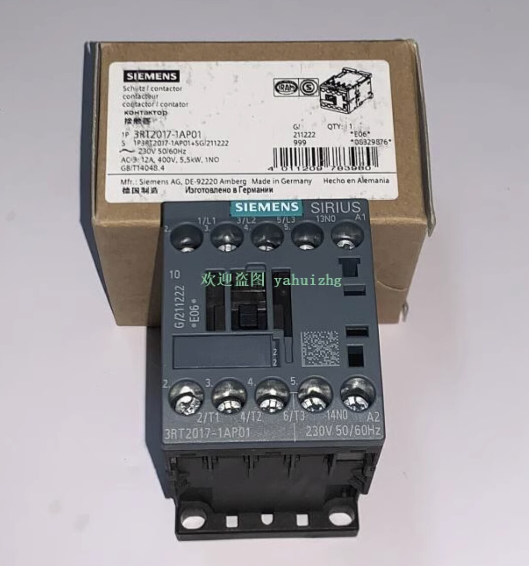SIEMENS AC Contactor 3RT2017-1AP01 | eBay