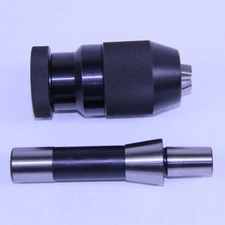 1/32-3/8" 2JT PRO-SERIES KEYLESS DRILL CHUCK & JT2-R8 ARBOR SHANK ADAPTER CNC