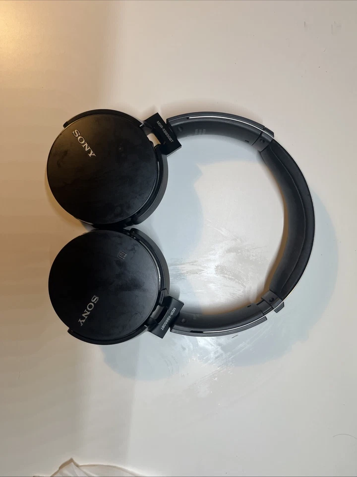 Sony MDR-XB650BT Wireless Stereo Headset Extra Bass Bluetooth Black Tested Works - Image 2 of 4