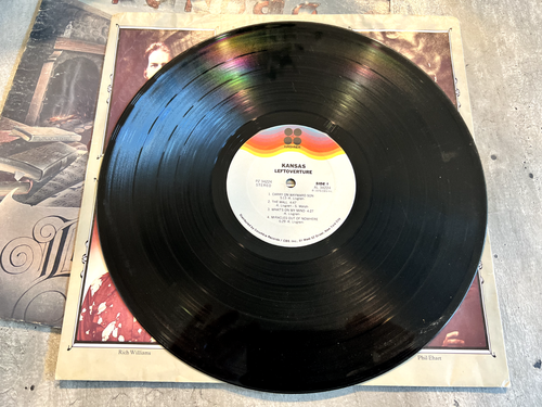 Kansas – Leftoverture - 1976 Kirshner – PZ 34224 Classic Rock Vinyl LP - Picture 4 of 6