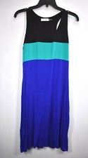 Calvin Klein Women Multicolor Sleeveless Scoop Neck Casual Summer Shift Dress 10