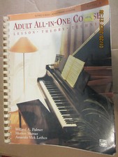 Lot of 4 Alfred's Basic Adult Piano Course: Lesson Book  all time favorites.