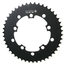 Origin-8 BMX/SS/FIXIE Chainrings Chainring 10h Or8 46t 110/130 Blk 3/32
