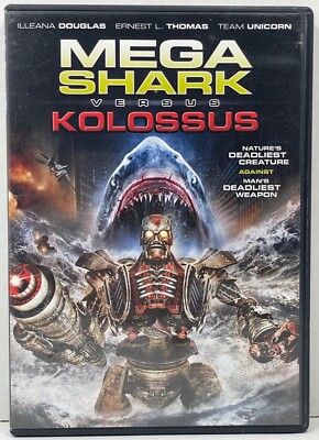 Mega Shark Versus Kolossus DVD Tested Clean Disc