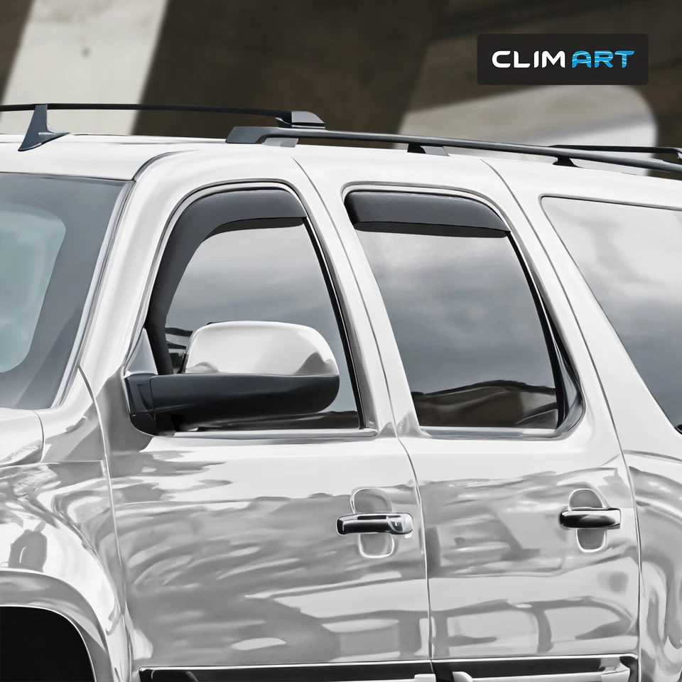 Защита от дождя вентиляционные козырьки козырек для 2007-2013 GMC Yukon XL 2500 - Изображение 3 из 4