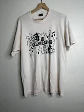 Vintage 90s Acting Play Short Sleeve T Shirt Men’s Size XL White