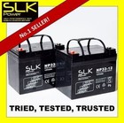 PAIR 12v. 10AH 12AH 22AH 33AH 36AH 40AH 50AH 55 75AH MOBILITY SCOOTER BATTERIES