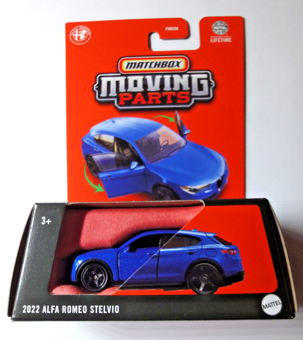 Matchbox - 2022 Alfa Romeo Stelvio - Matchbox Moving Parts 2025 - JBW76