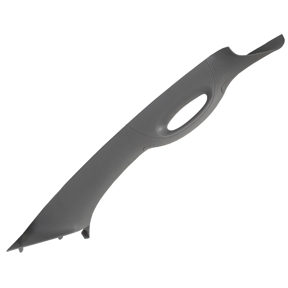 Cabo de acabamento de pilar dianteiro A compatível com Ford F150 F-150 2004-2008 cinza lateral do passageiro - Imagem 2 de 4