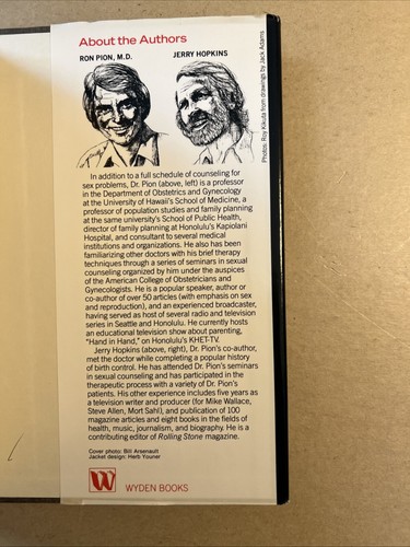 “The Last Sex Manual” Ron Pion Hardcover w/ Dustjacket 1977 EXCELLENT - Imagen 16 de 24