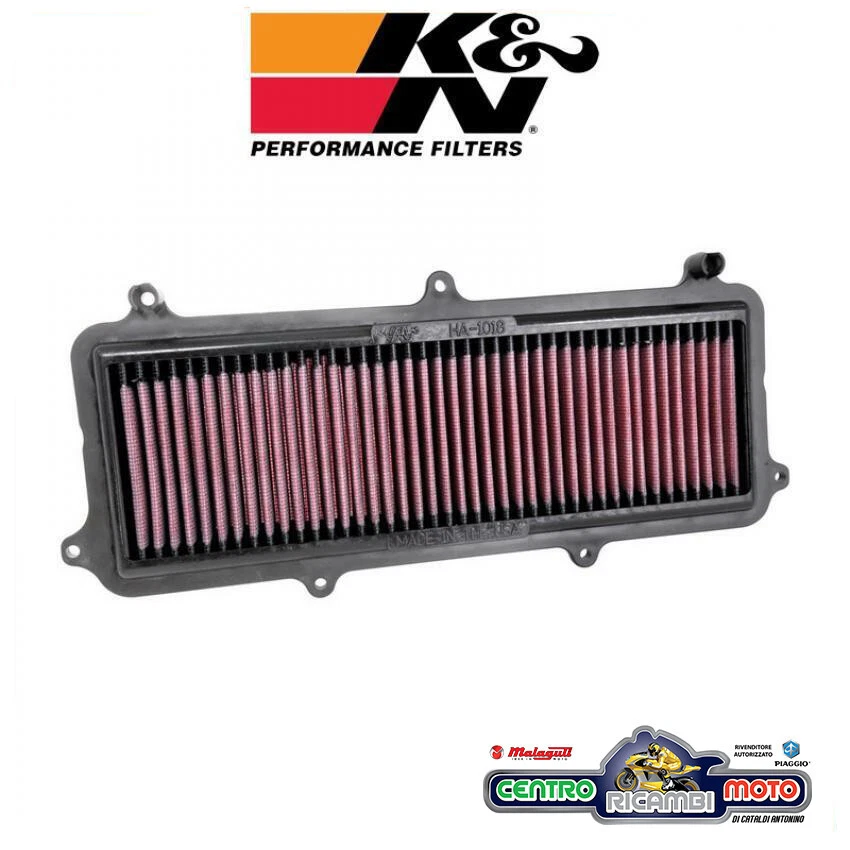 Filtre À Air Moto Sportif Lavable K&N Pour Moto Honda CB 1000R 2018 2019 - Photo 1/1