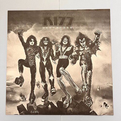 KISS – Destroyer Japan Tour Edition LP w/ Obi VIP-6395 Victor 1976 - Imagen 6 de 21
