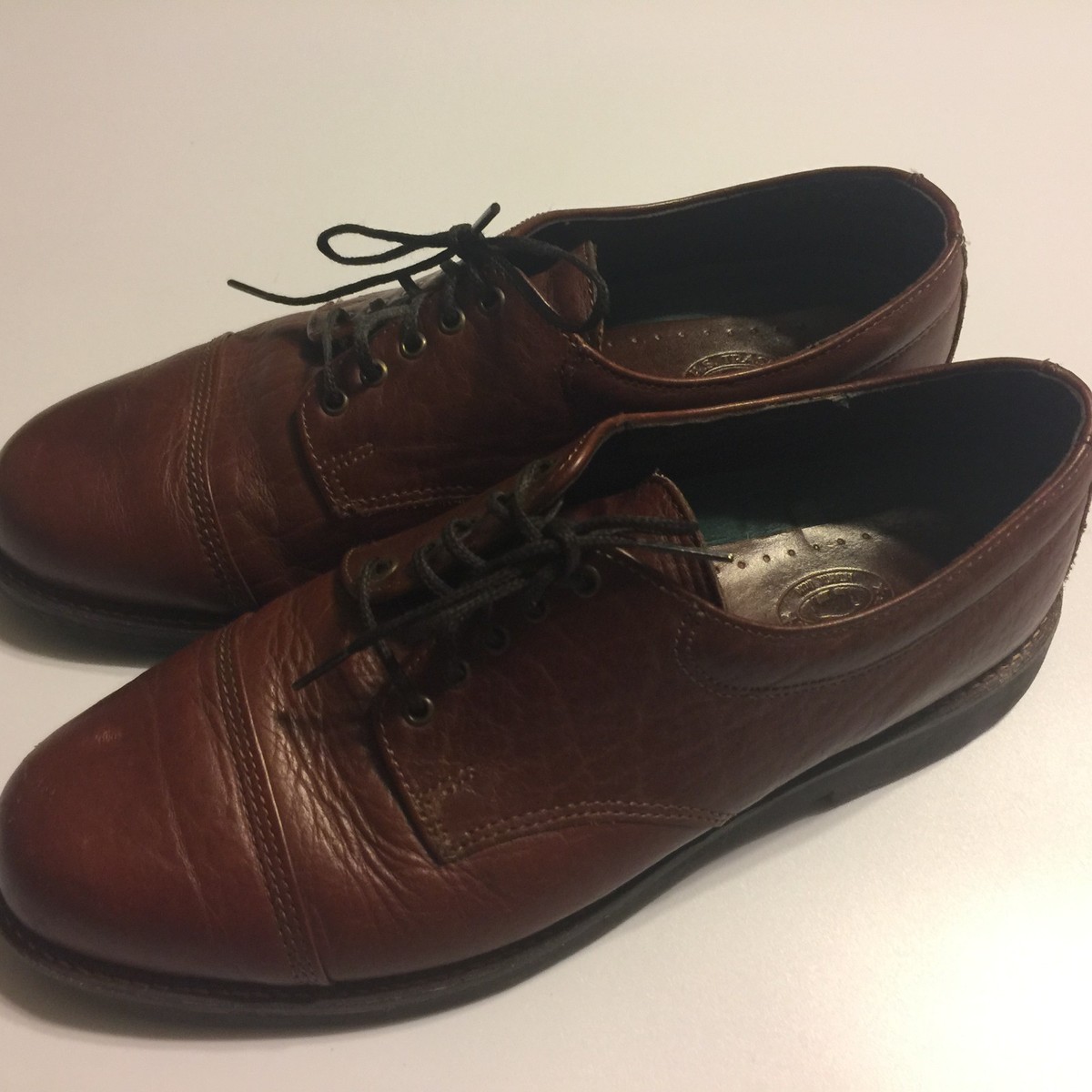 H.S. Trask buffalo leather men\'s dress shoes 8.5 H.S. Trask Driving Shoes for Men | Mercari main image 3