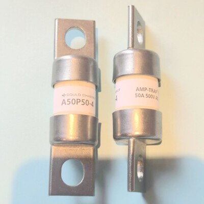 1PC Gould Shawmut A50P50-4 500V 50A Fuse replacement Fast Free delivery