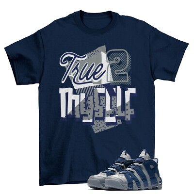 Be True Sneaker Shirt to Match Air More Uptempo Georgetown 921948-003