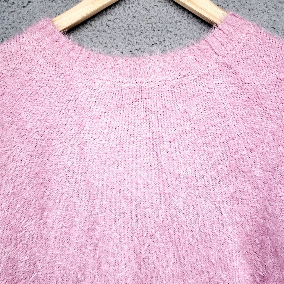 Pullover Carter's Niños Niñas Talla L 10/12 Cuadrado Recortado Difuso Rosa $42 Nuevo con Etiquetas Foto 3 de 4