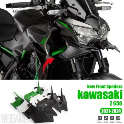川崎 Z650 Z 650 2020-2024 フロントダウンフォーススポイラー