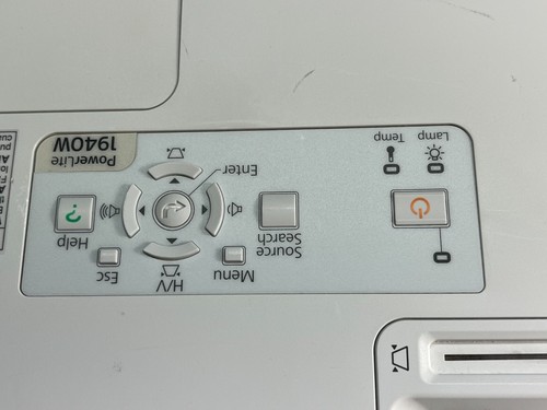 EPSON POWERLITE 1940W WXGA 4200 LUMENS 3LCD HDMI PROJECTOR H474A - Picture 4 of 13