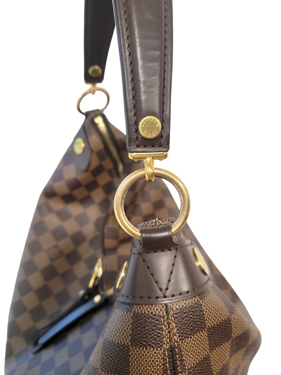[Louis Vuitton]ダミエエベンドゥオーモ Louis Vuitton Large Hand Bag Duomo Hobo Damier Ebene