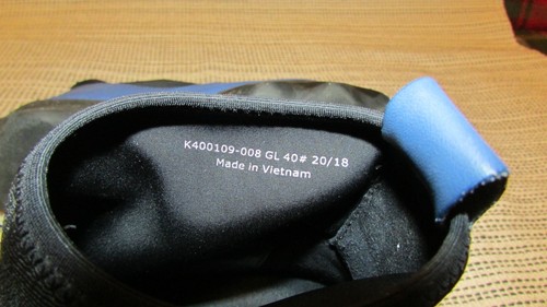 Women's Camper DUB Blue Leather/Textile Pull On Ankle Boots Size 40 - Picture 7 of 7