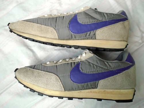 Vintage 00s (2007) Nike Daybreak Size 13 Charcoal Grey Purple 316663-051 - Picture 2 of 10