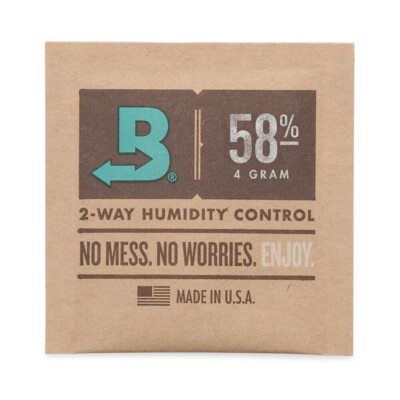 BOVEDA | Hydro Pack 58% | verschiedene Größen | einzeln verpackt | Humidore