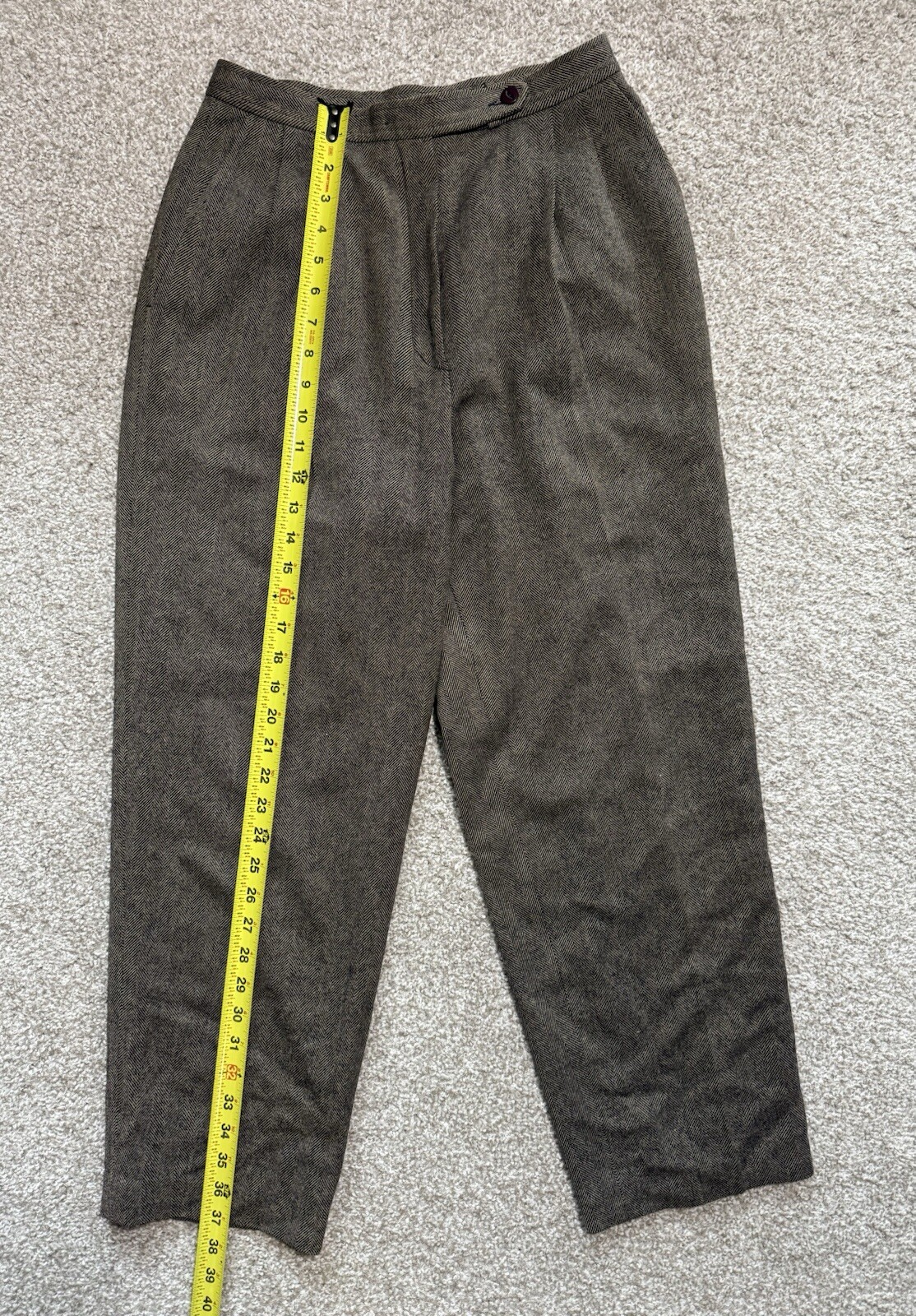 pendleton Knockabout Tweed wool Pants Womens Size… - image 4