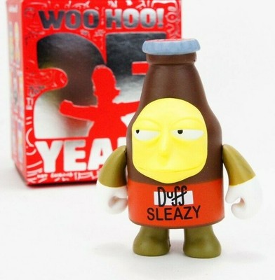 Kidrobot The Simpsons 25th Anniversary Series Duff Beer Sleazy 3
