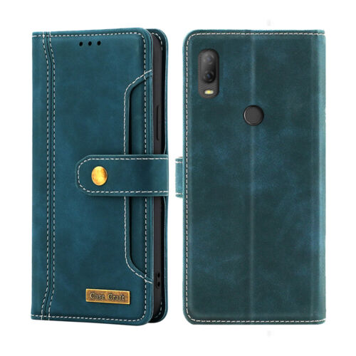 For Alcatel 1V (2020) Notebook Style Card Case,Leather Magnetic Flip Phone Case - Picture 15 of 22