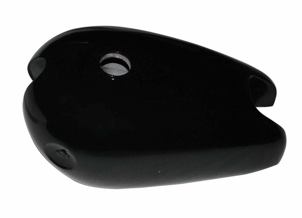 Neuer Vintage Sunbeam S7 S8 Benzin Kraftstofftank Stahl Schwarz Lackiert Ecs-image