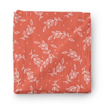 burnt orange swaddle