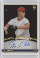 2022 Panini Chronicles Studio Black Signatures Holo Gold 3/5 Glenn Otto Auto 3c2