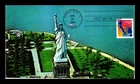 DR JIM STAMPS US COVER STATUE OF LIBERTY FIRST DAY ISSUE HAND MADE