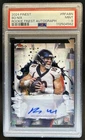 2024 Topps Finest Bo Nix Auto RC #RFA-BN Broncos PSA 9 Rookie